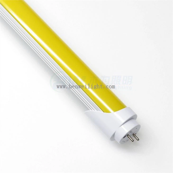 Filtre T8 480NM-520NM TUBE LED Jaune Anti-UV