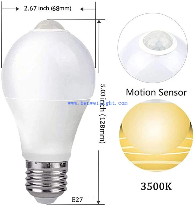 Energetic sensor bulb