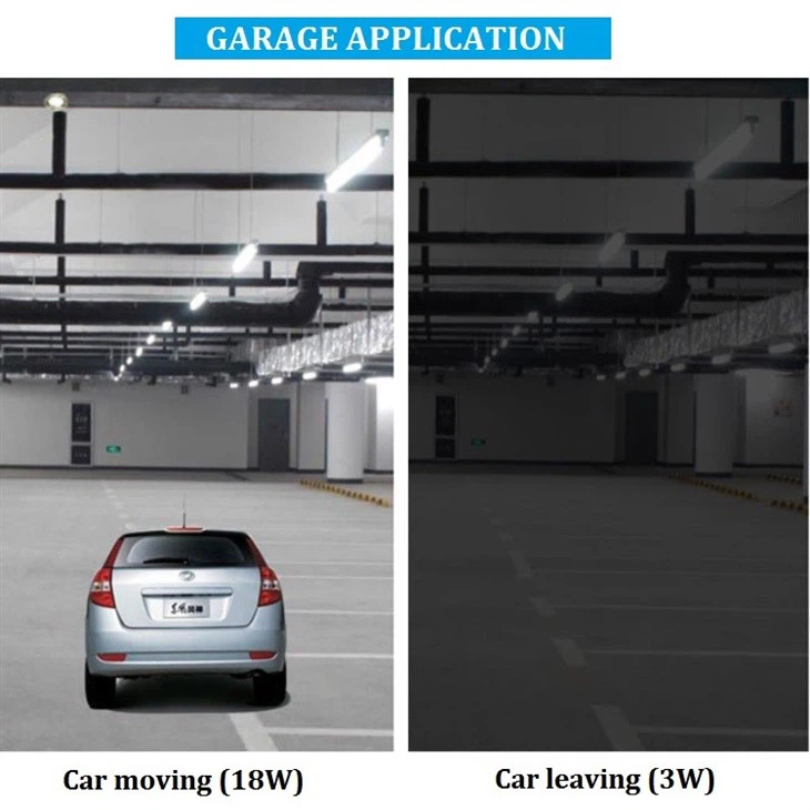 Parking Lot Lamp Microwave Radar Sensor Light 3