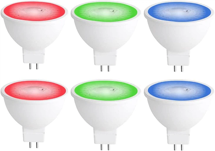 Ampoules Spot RVB 16 Couleurs