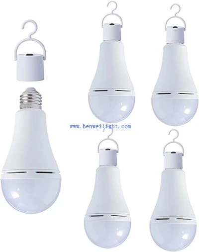 Ampoules LED d'urgence rechargeables 9W