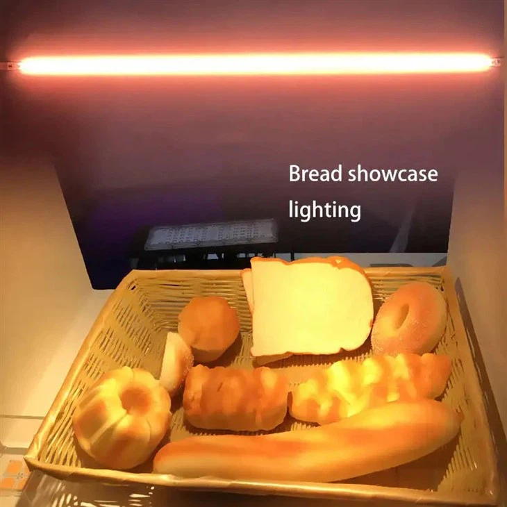 Tube lumineux LED T8 pour aliments frais, pour boulangerie et pain