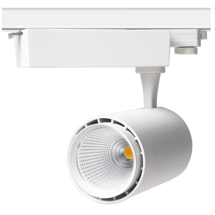 Éclairage sur rail pour escaliers