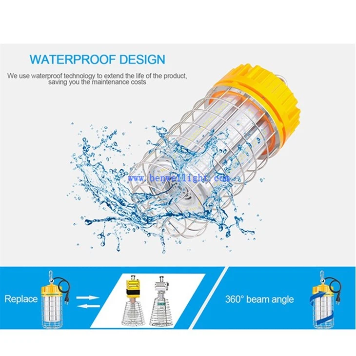 construction site lighting details