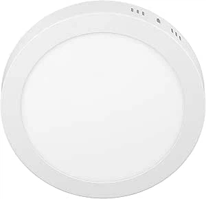 6W, 9W 3 modes double couleur rond encastré panneau de plafond LED blanc froid anneau bleu