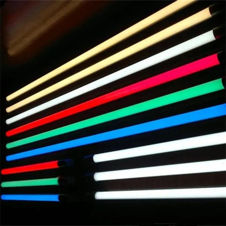 Tube de lumière LED RVB coloré