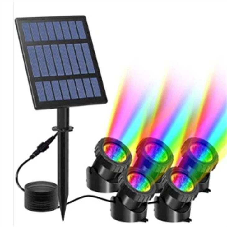 Lumière de piscine d'eau de décoration de jardin