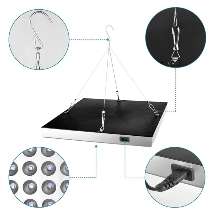 LED Grow Light - Full Spectrum Square Panel Series high quality