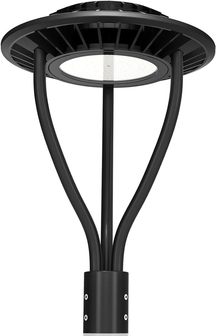 Luminaire LED supérieur sur poteau