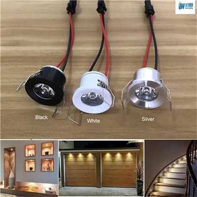 Downlight LED Mini COB 1 W - Plafond/Armoire (110-240 V)