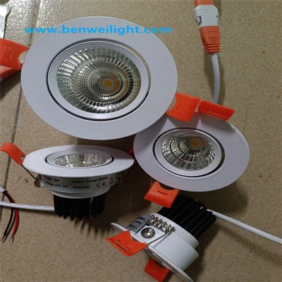 3-25w RA>Downlight mené rond de 90