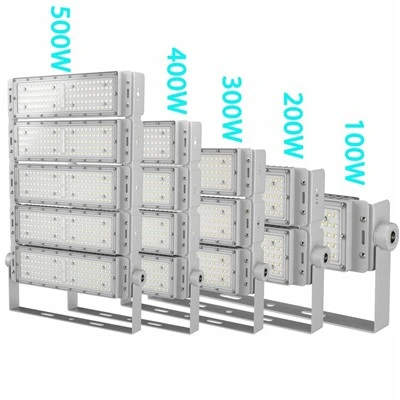 Projecteur modulaire à LED 300W pour stade sportif
