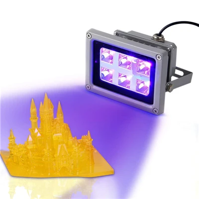 Lampe à polymériser UV 405 nm pour l'impression 3D (60 W)