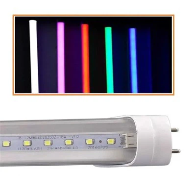Tube lumineux LED RVB à couleur changeante