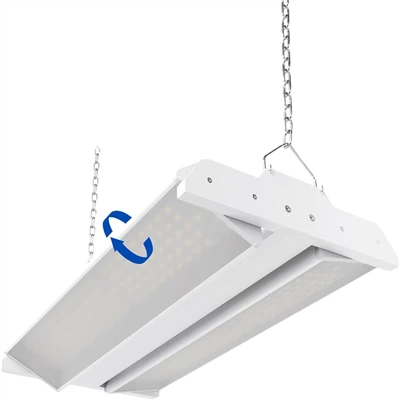 La lumière LED est de 200 W, 27 000 lm, 5 000 K, avec une plage de tension de 0 à 10 V et un rendement lumineux de 135 lm/W.