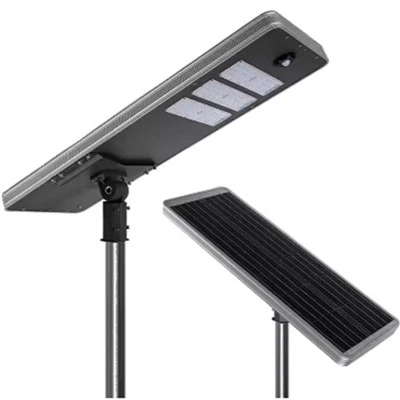 Réverbère à énergie solaire mené