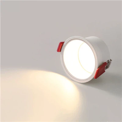 Downlight LED encastré - 3000K/4 000 K/6 000 K, conception en coupe profonde anti-éblouissante-
