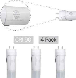 Tube LED T8 avec-capteur de mouvement intégré pour parking d'entrepôt
