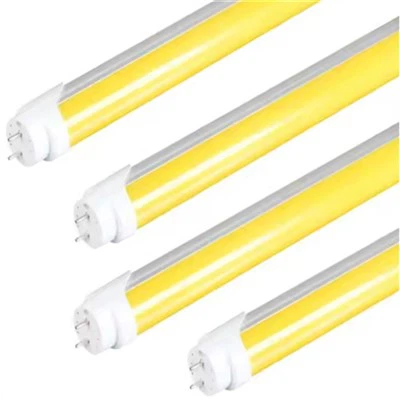 Tubes de couverture jaunes lumière LED anti UV