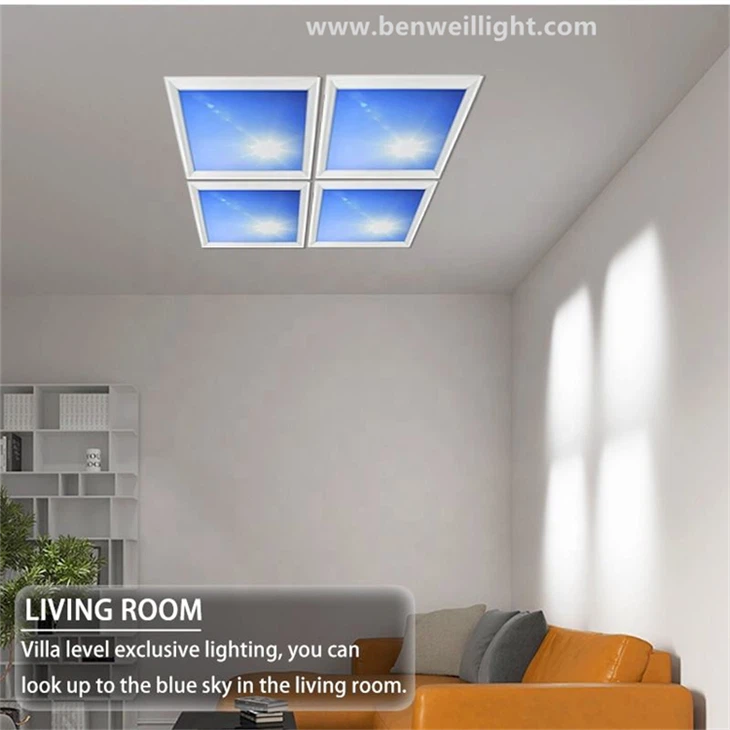 Smart WiFi LED Skylight Panel - 600x600mm Virtual Blue Sky Ceiling Light suppliers